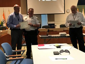 2019 Commendation of Safety Awareness: TCSSI commends MCpl Waytovich for his rapid response in aiding a cruise passenger that collapsed at CT 3 on Oct 15, 2018.